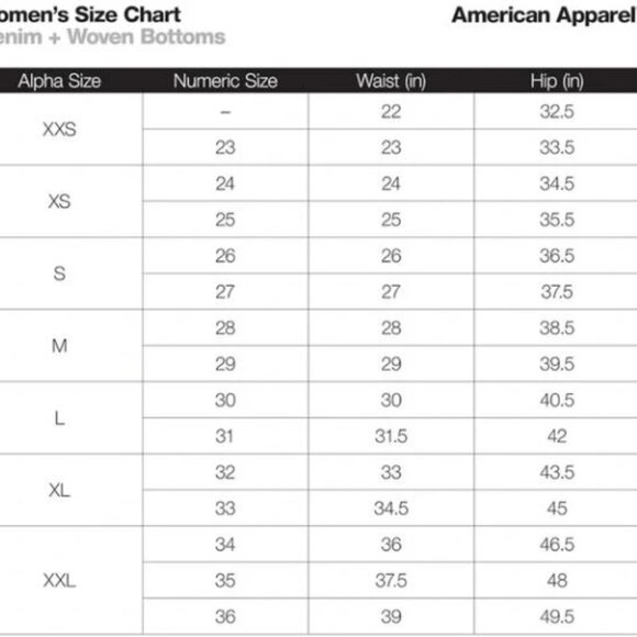 American Apparel Women's The Riding Pant in black size medium - Picture 5 of 5